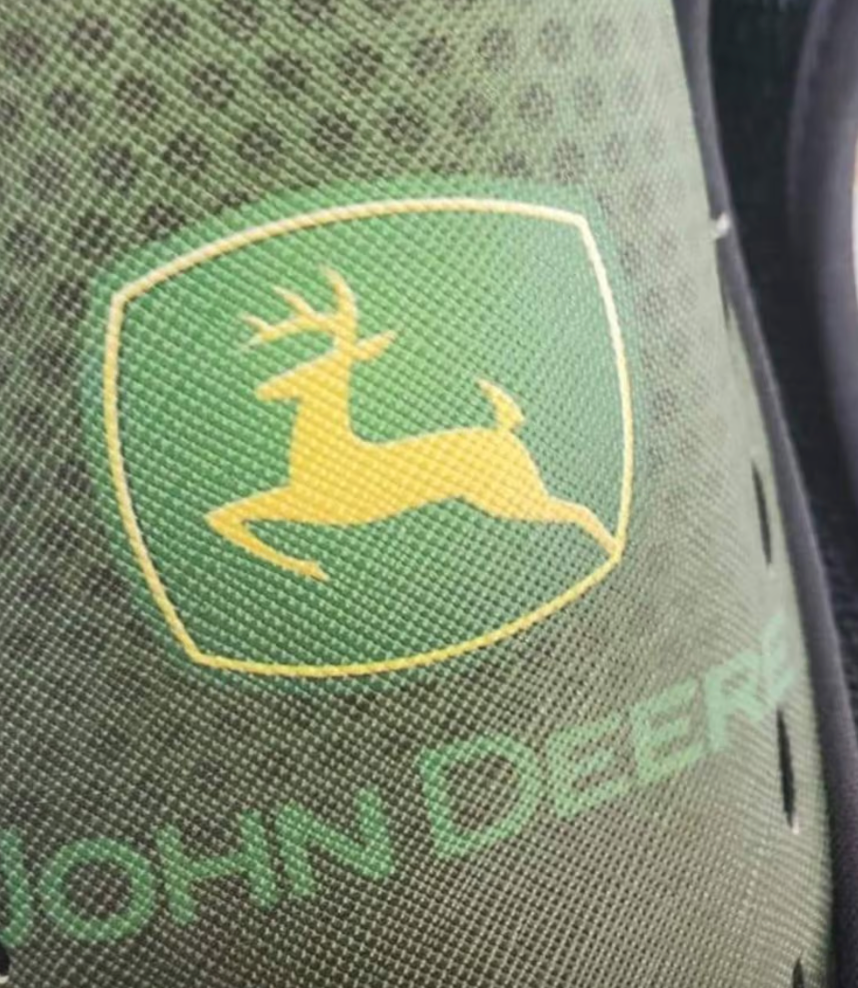 Green tractor john Custom Hey Dudes FREE SHIP deere image 2