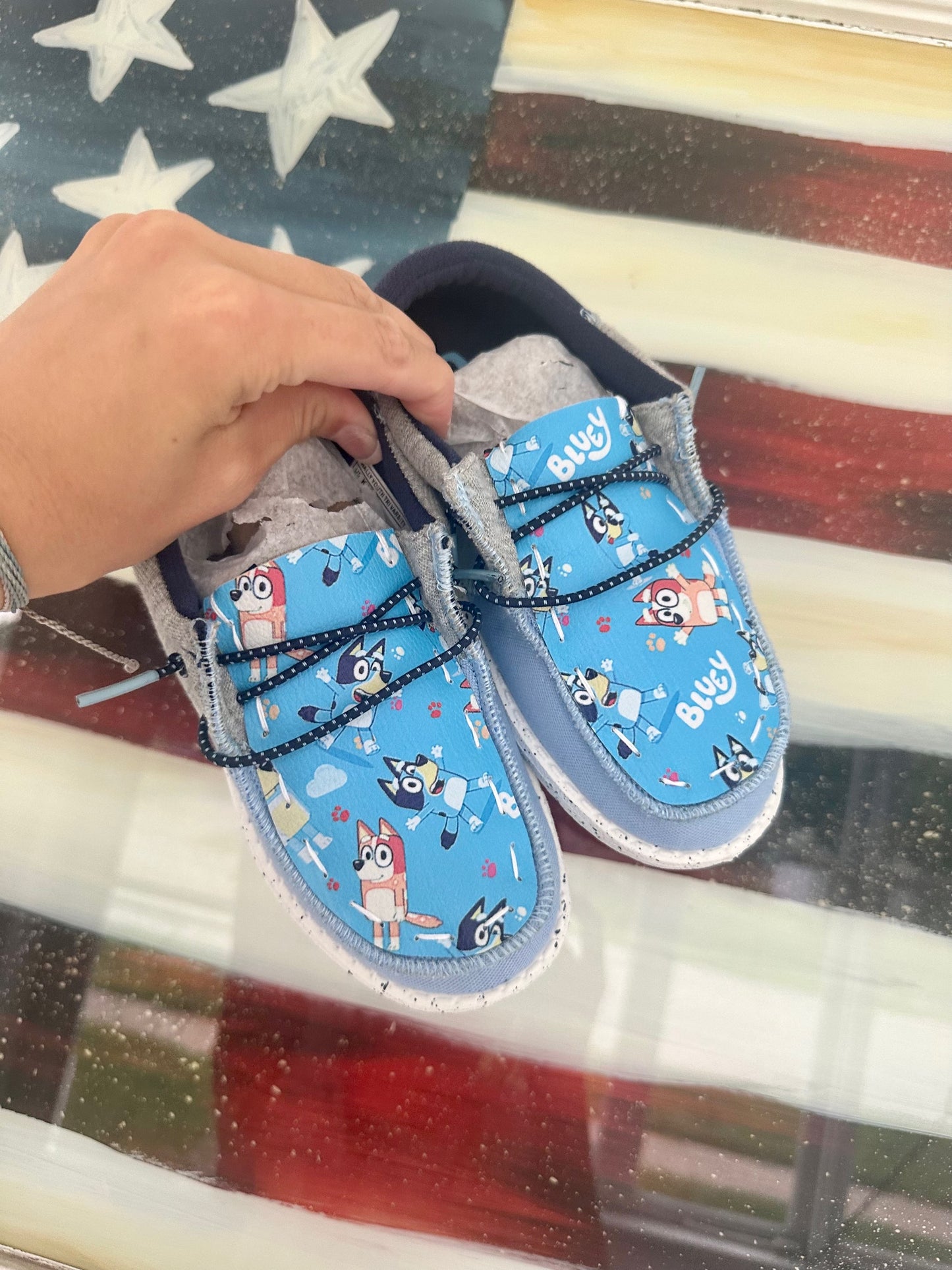 Toddler/Youth BLUE DOG Custom Dudes FREE SHIPPING image 2