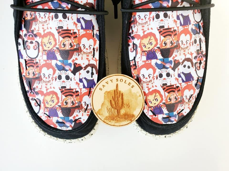 Halloween Character Custom Dude shoes free ship image 1
