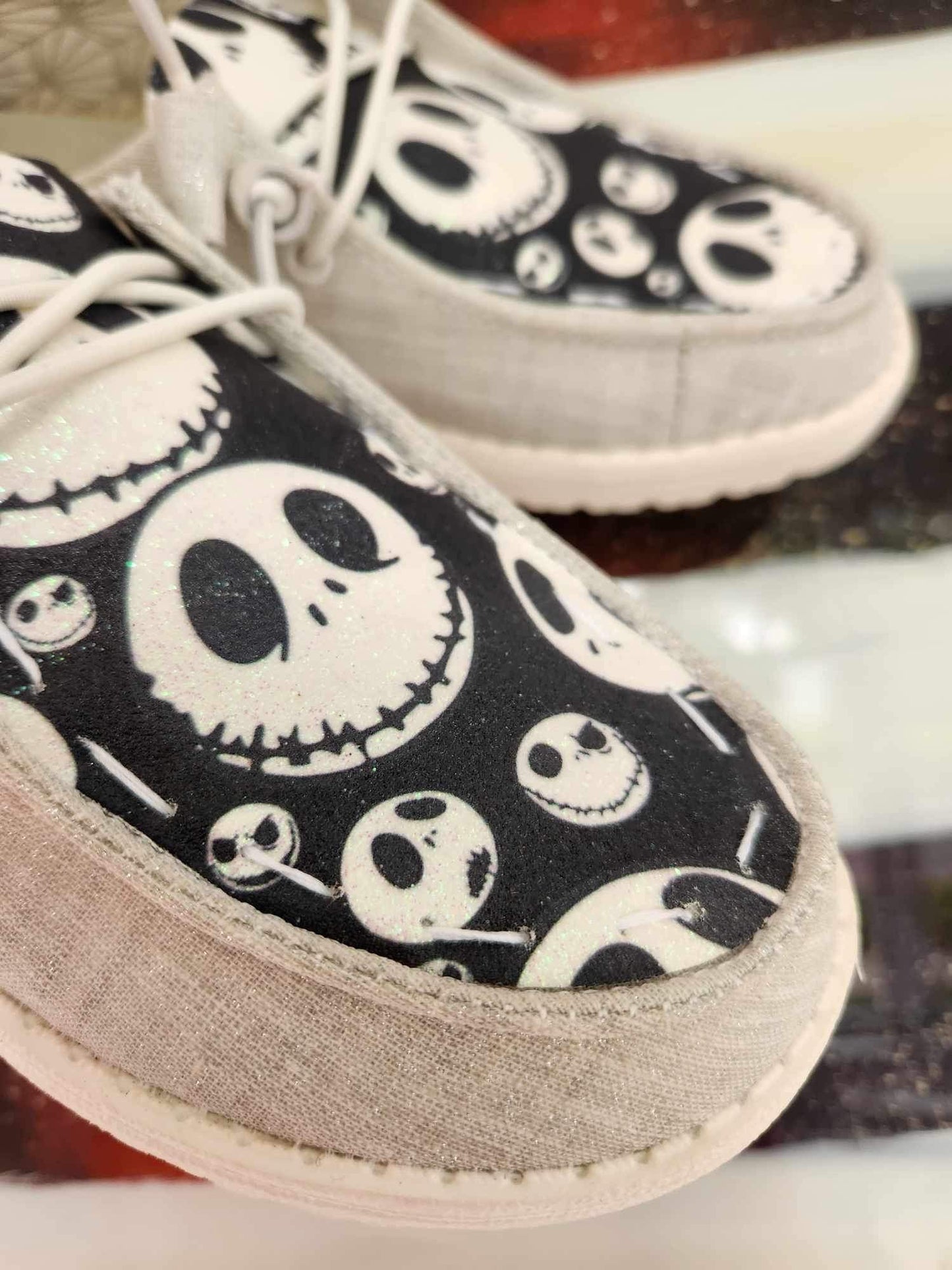 SSC NBC Jack Glitter Custom Hey dude shoes Hey Dudes image 1