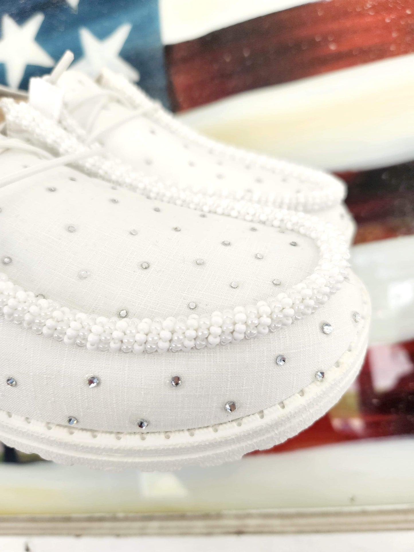Custom blingy blinged out sparkle diamond custom wedding Dudes. Special event image 1