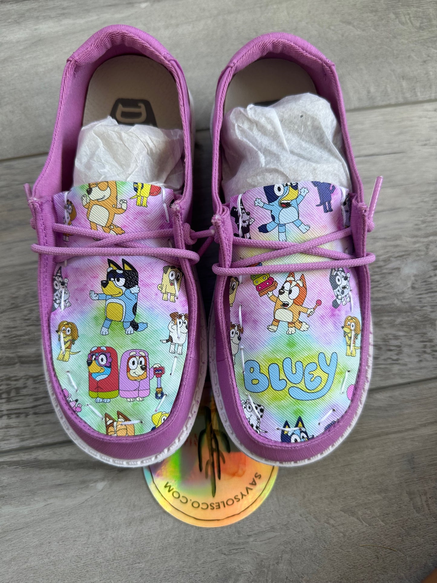 Toddler/Youth BLUE DOG Custom Dudes FREE SHIPPING image 0
