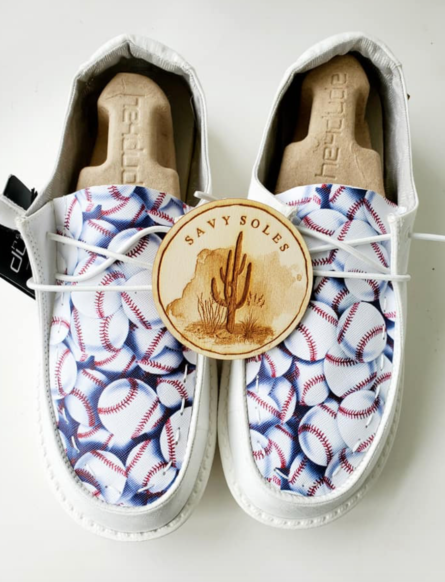 RTS Ready to Ship womens 9 baseball custom dudes image 0