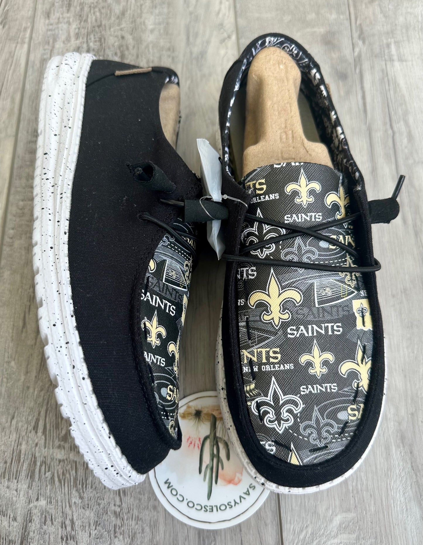  Your favorite football team Custom Hey dude shoes Dudes FREE SHIPm image 1