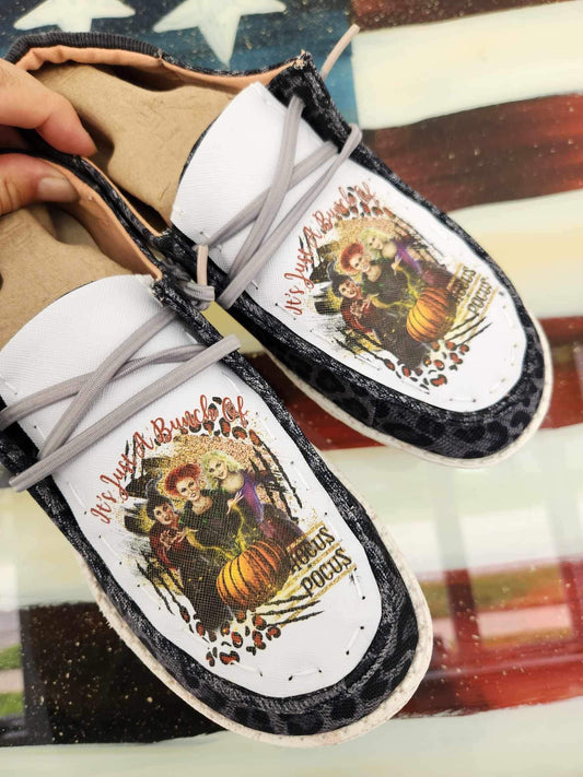 HP SaLem Sisters Just a bunch of HP Custom Dude Shoes Free Shipping! image 0