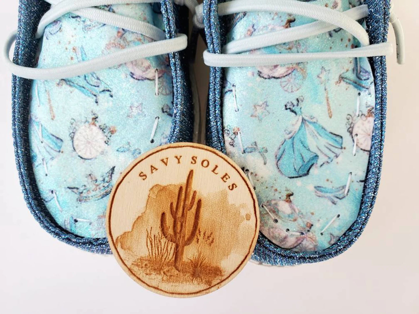 princess Custom Hey dude shoes Dudes FREE SHIP sparkle image 6