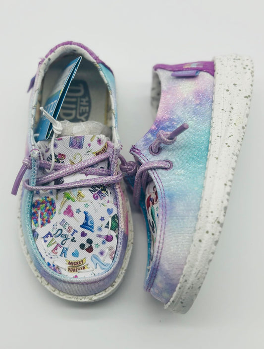 Toddler/Youth Blue/Purple  Mermaid Best Day Custom Dudes FREE SHIPPING image 0