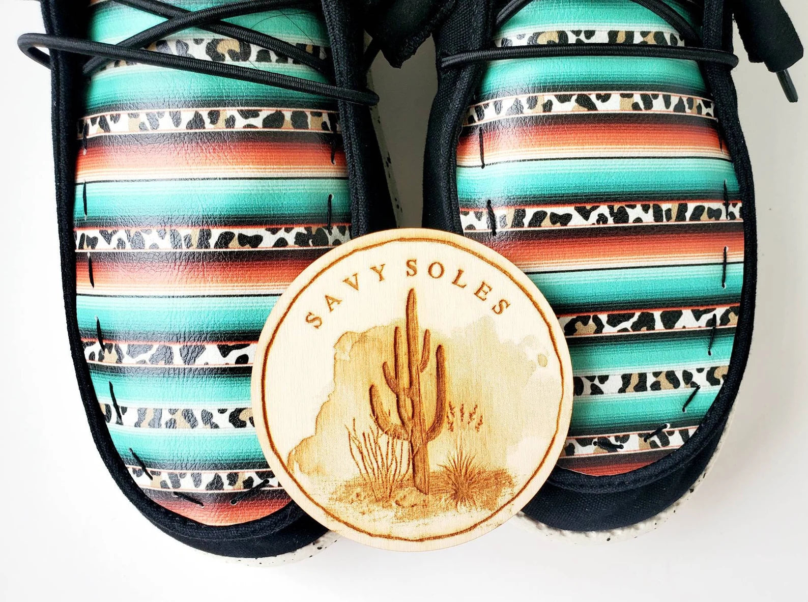 Serape cheetah leopard hey dudes Custom Hey dude shoes FREE SHIP image 0