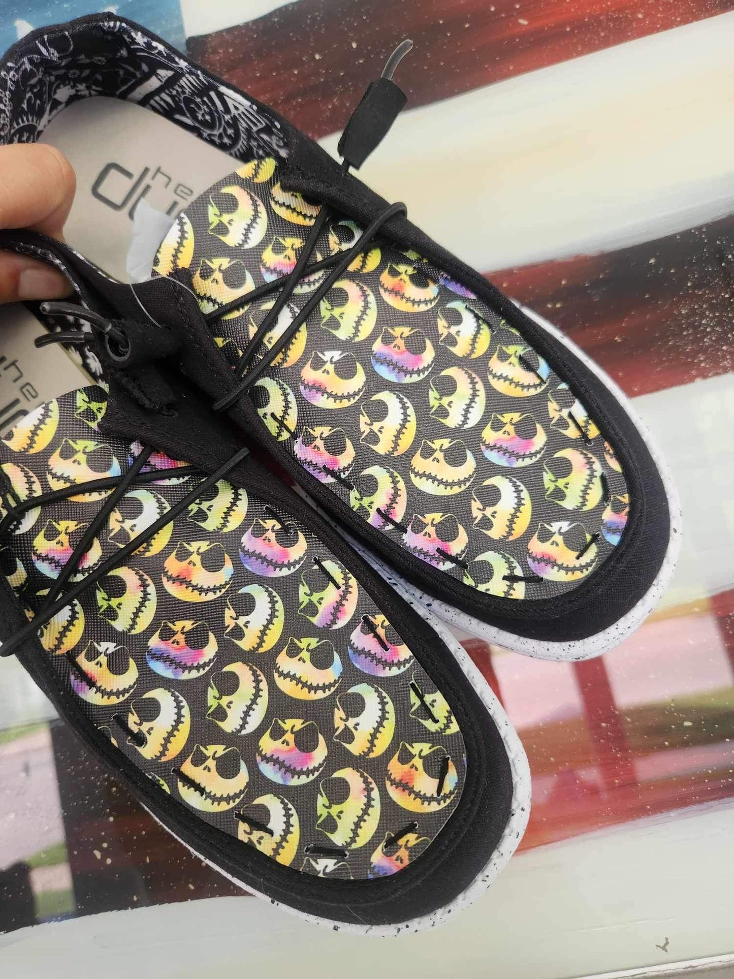 SSC NBC Jack Neon Custom Hey dude shoes Hey Dudes image 1